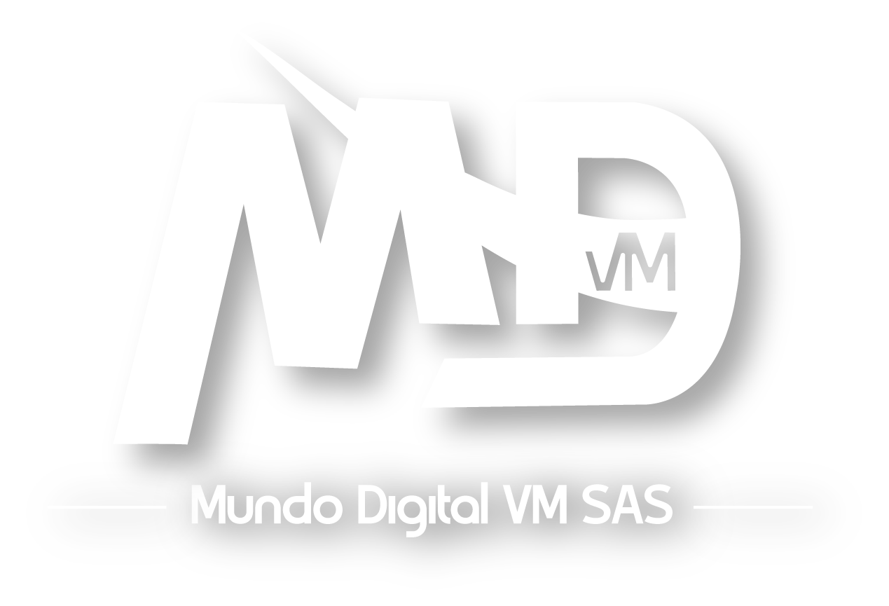 mundo digital logo blanco